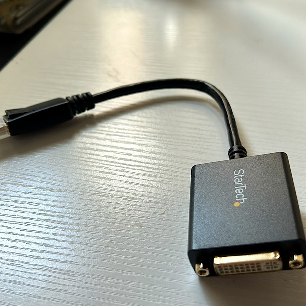 NIB DisplayPort adapter DVH-I 29 pin female